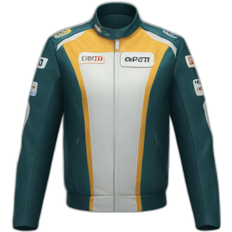 racing jacket emoji