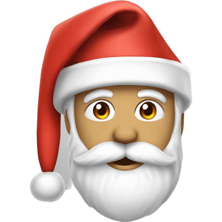 Aesthetic Santa hat￼ emoji