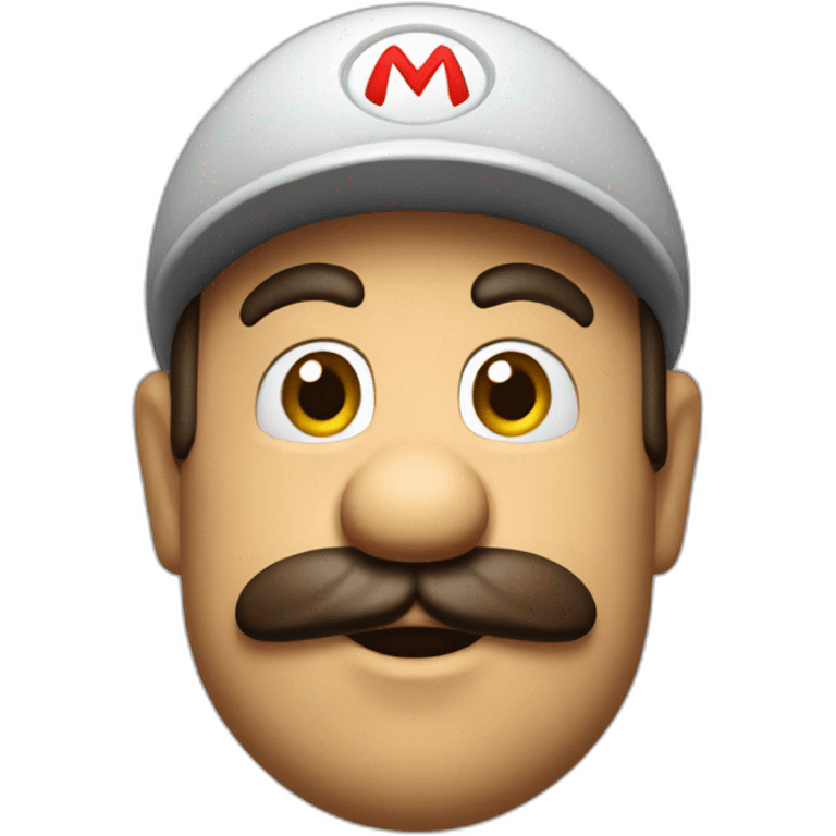 original mario bross face emoji