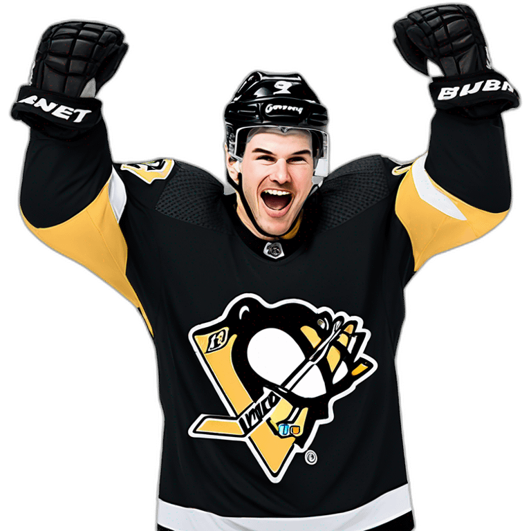 sidney crosby celebrating emoji