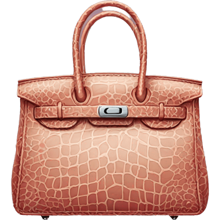 Exotic birkin bag emoji