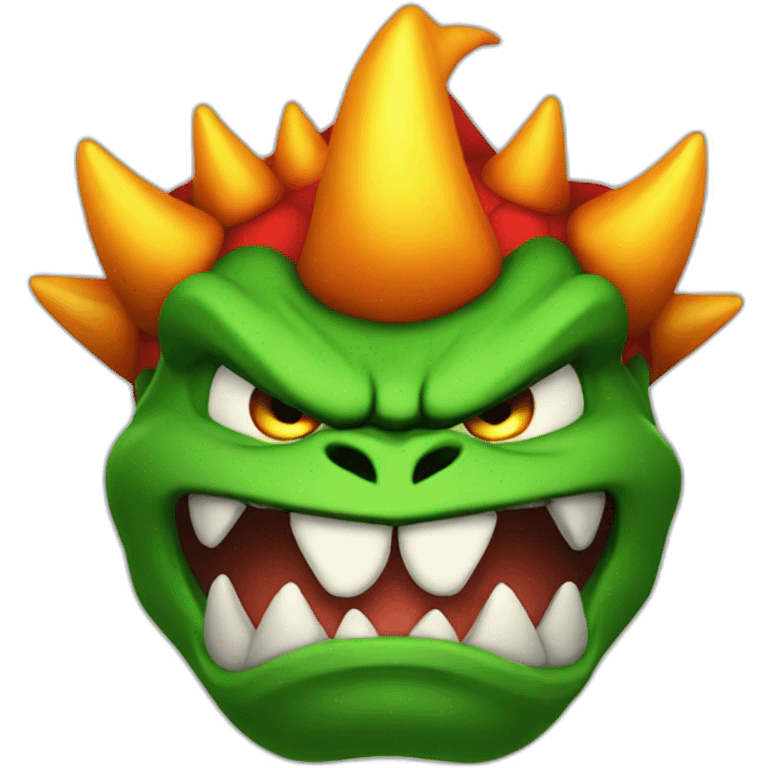 bowser angry face emoji