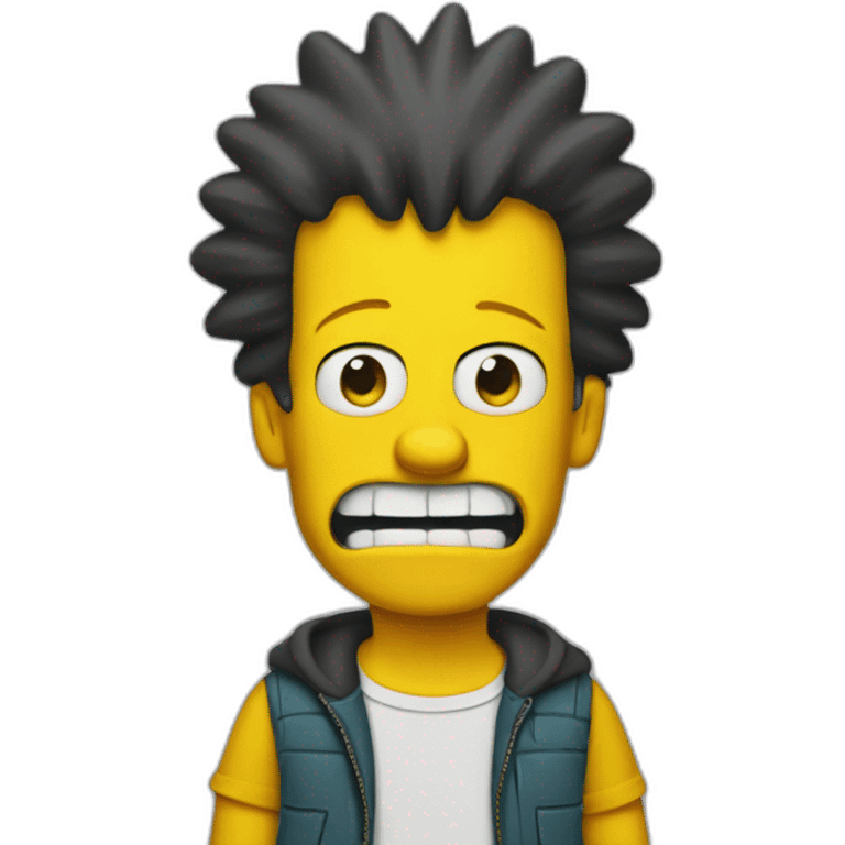 Bart simpson emoji