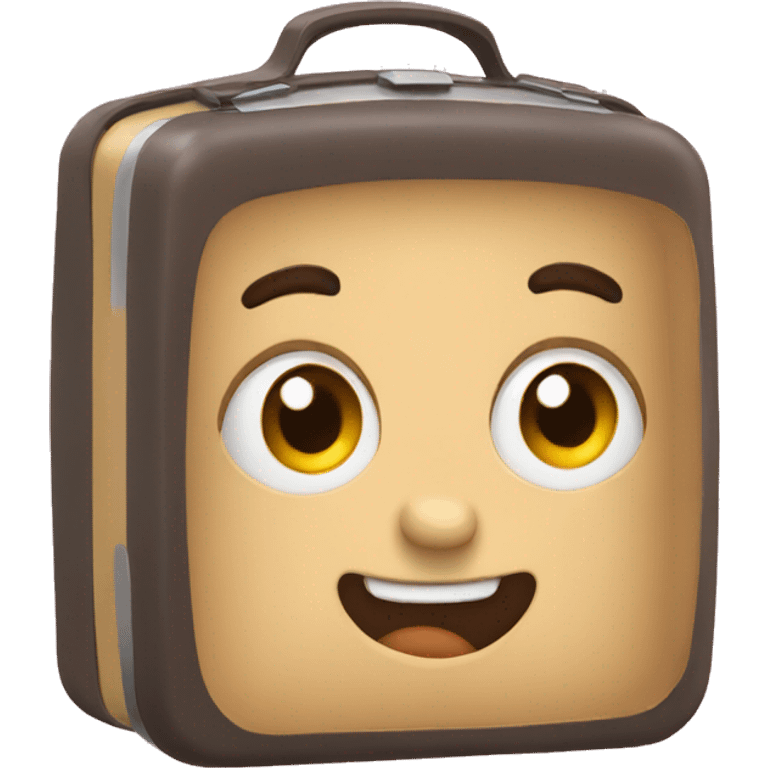 talking lunchbox emoji