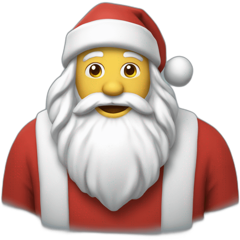 santa 3d emoji