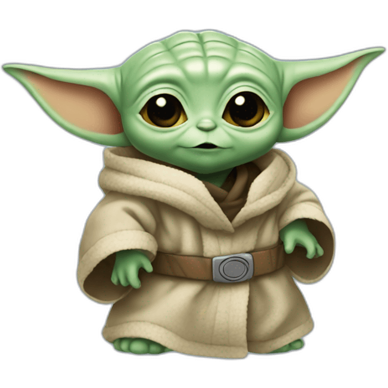 cute baby yoda emoji