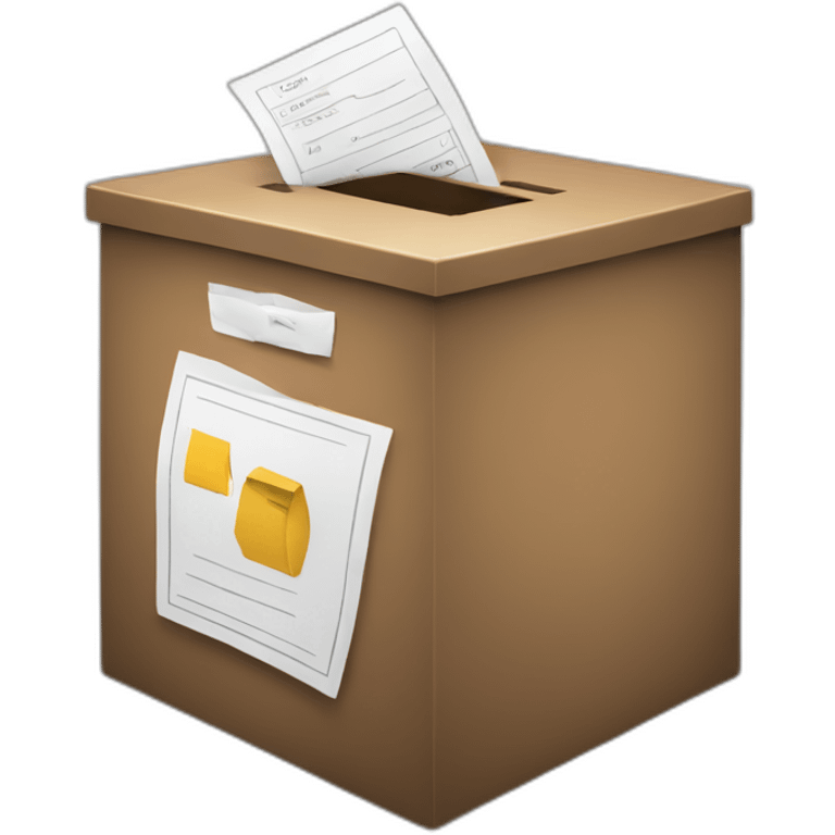 Ballot box emoji