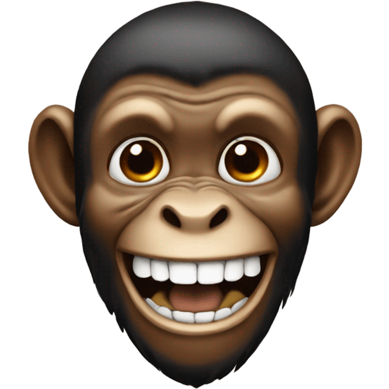 Monkey with grillz  emoji