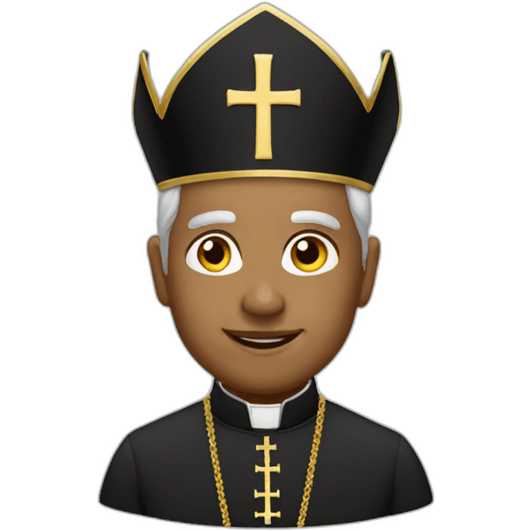 A catholic bishop emoji