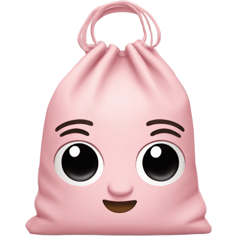 Light pink ep bag  emoji