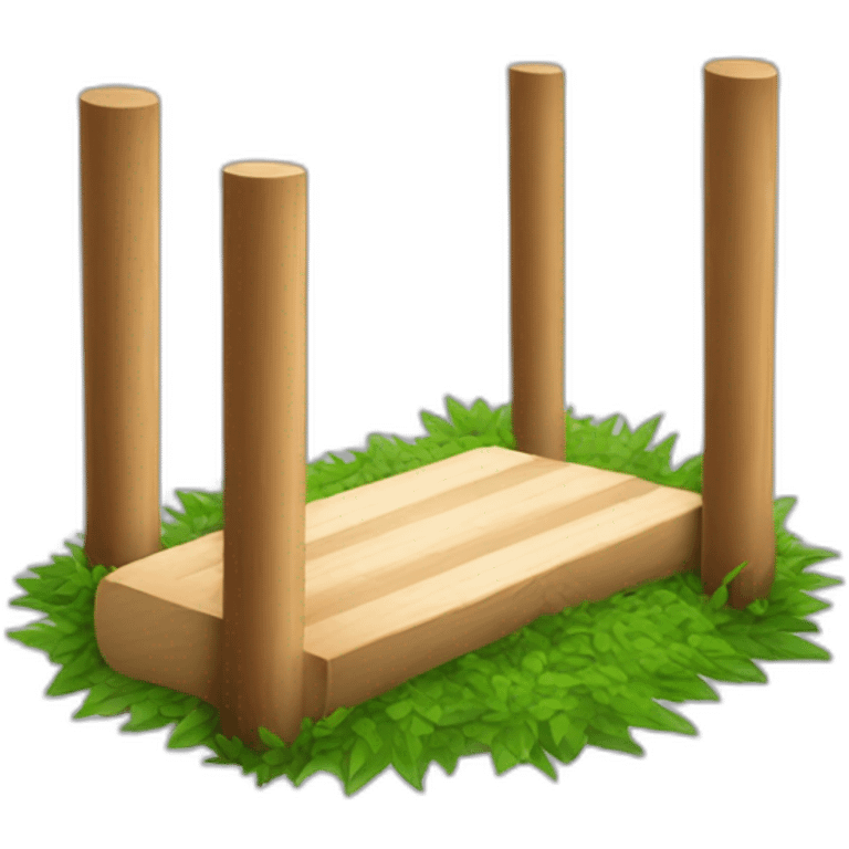 cricket  wicket stumps emoji