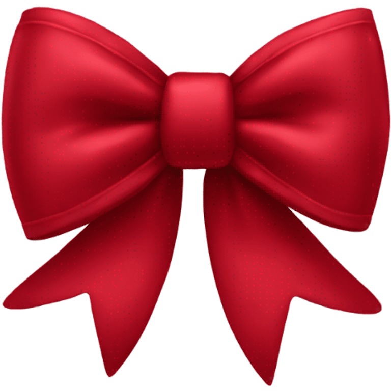 Red velvet bow  emoji