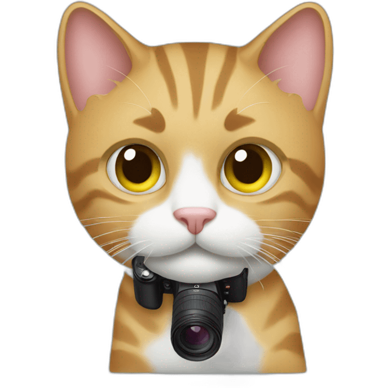 Cat photographer emoji