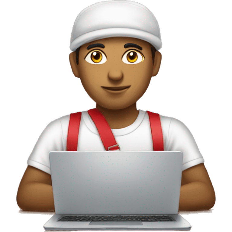 Peruano  con laptop emoji