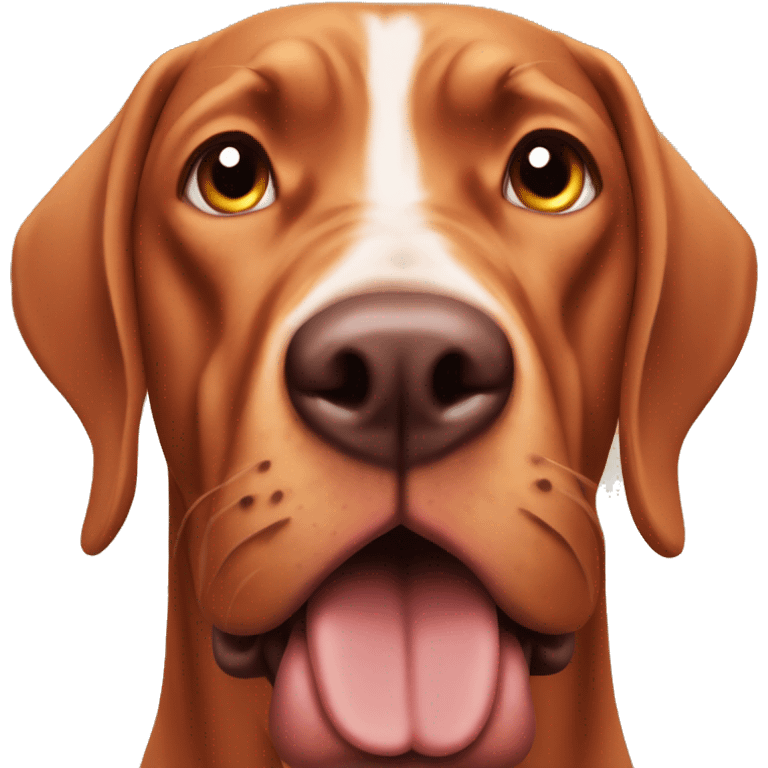 Angry vizsla emoji