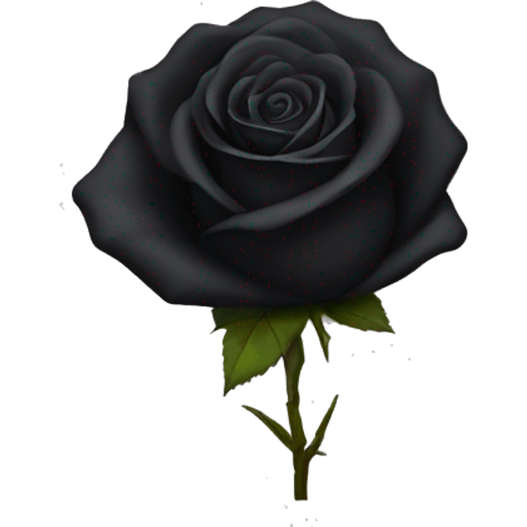 Black Rose emoji