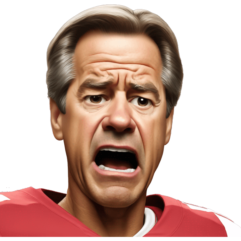 Nick saban crying emoji