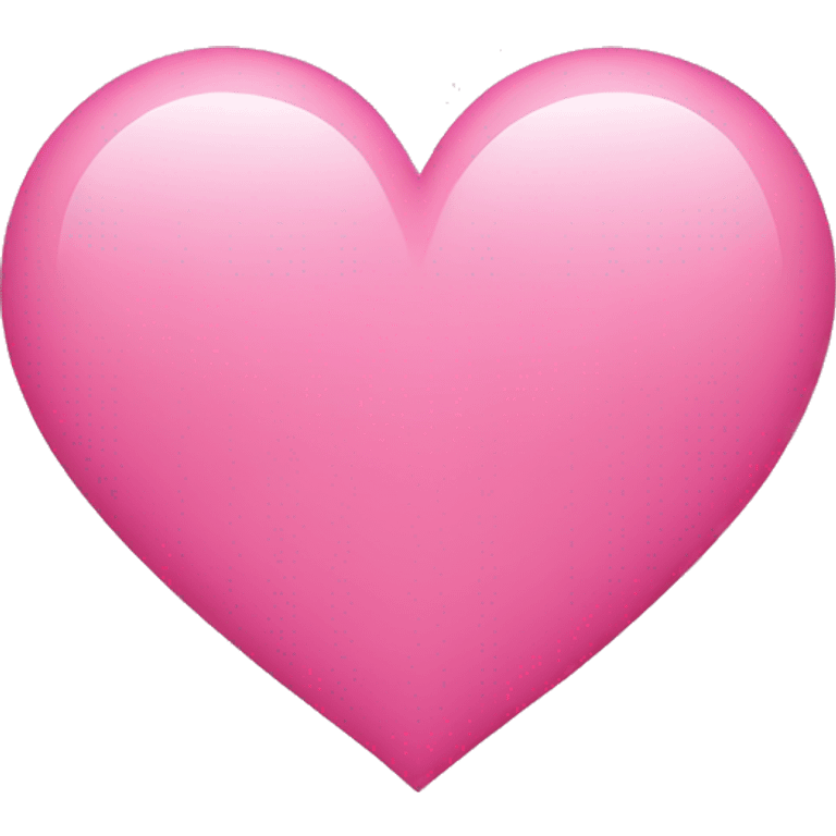 Heart pink emoji