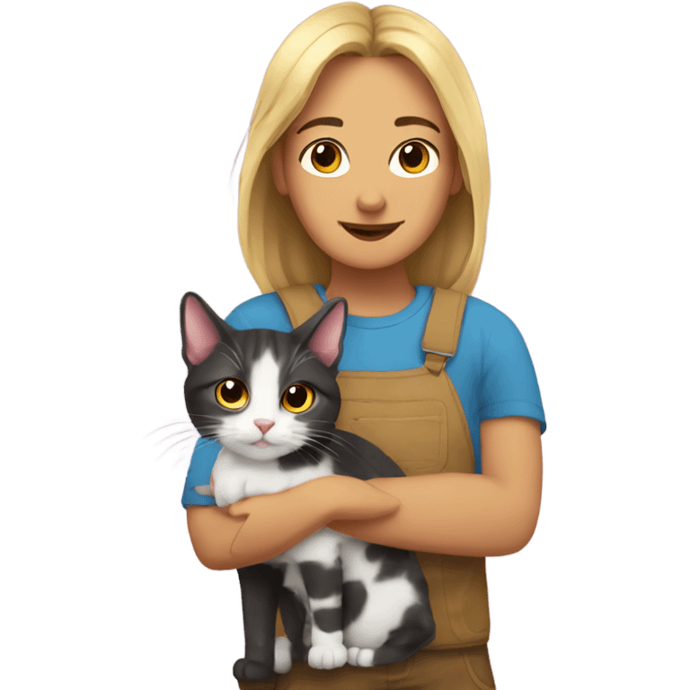 Me with my cat emoji