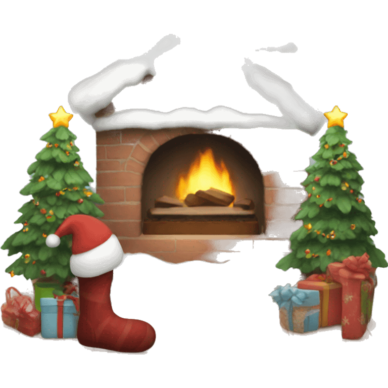 cozy christmas emoji