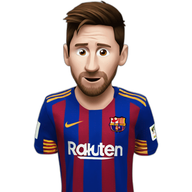 Messi Dab emoji