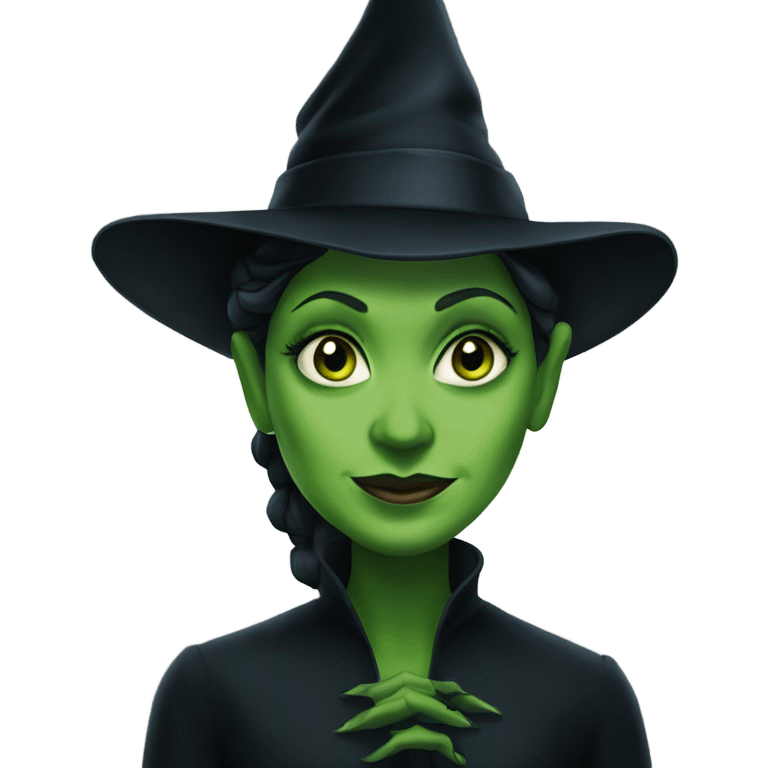 Elphaba from the movie wicked emoji