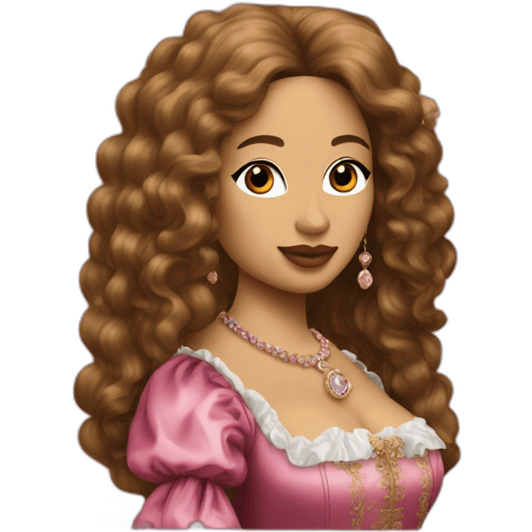 Louis XIV and nikki minaj emoji