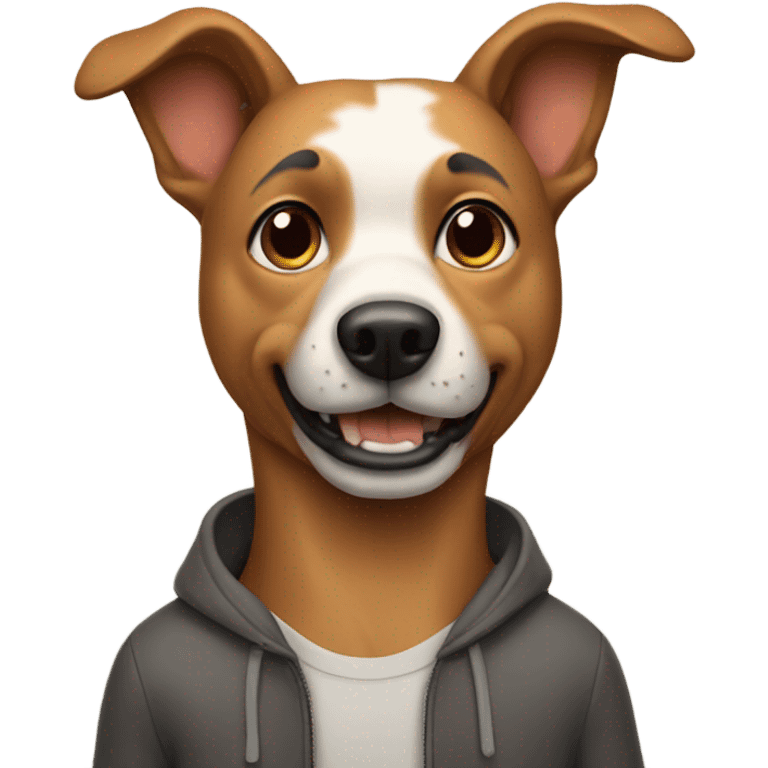 Dog man emoji