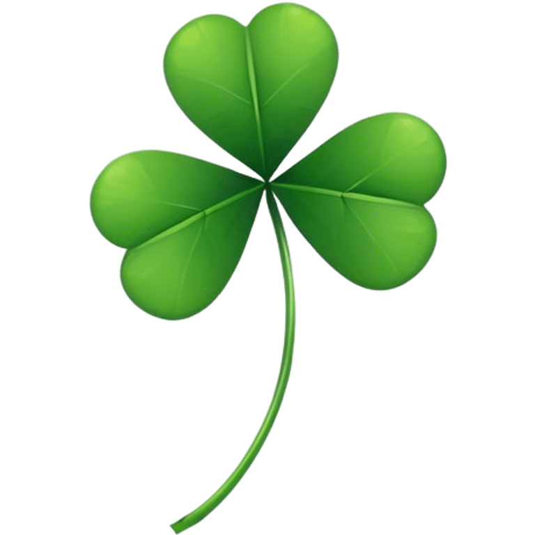 Four leaf clover emoji