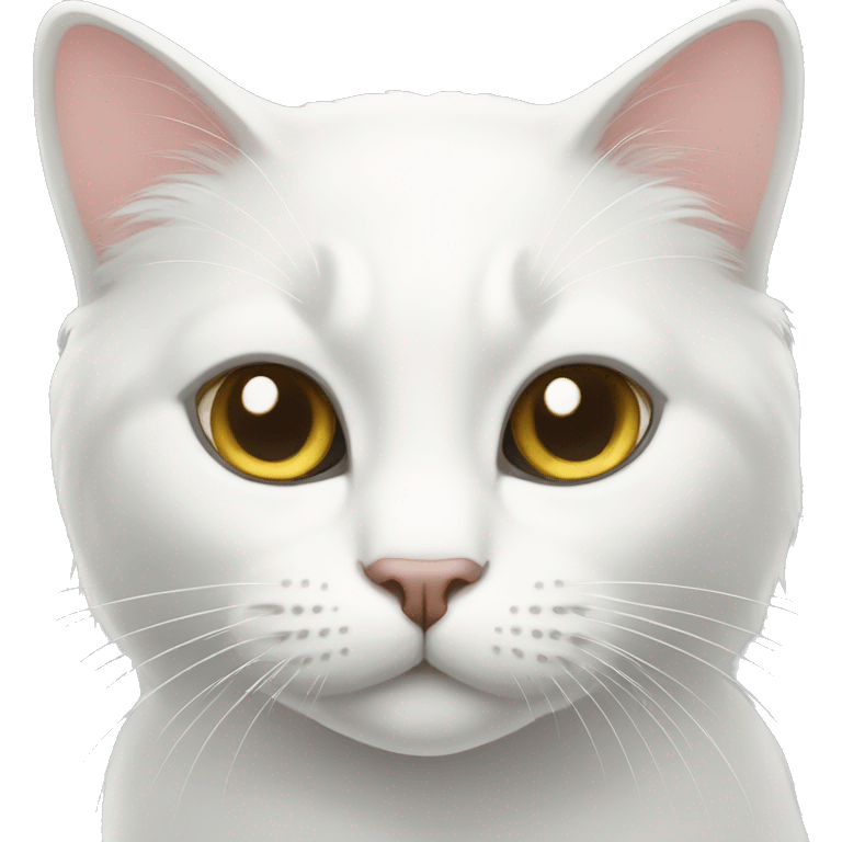 White cat emoji