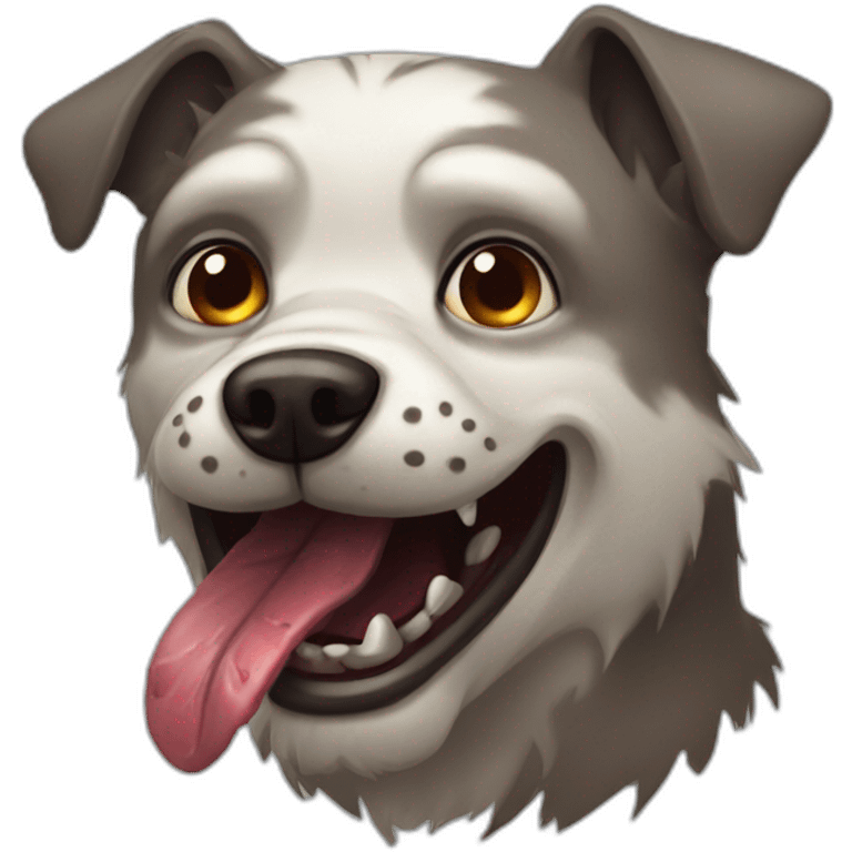 Zombi dog emoji