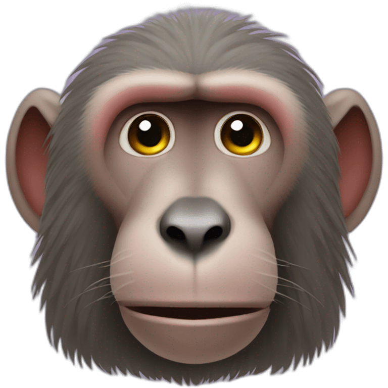 baboon animal emoji