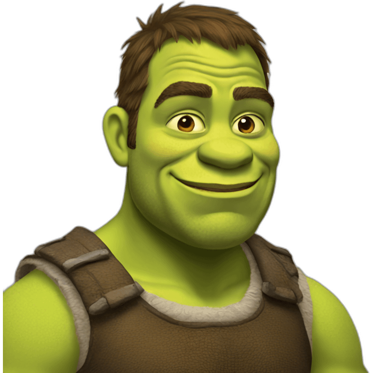 Liberal shrek emoji