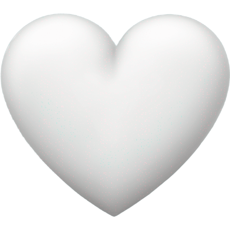 white heart emoji