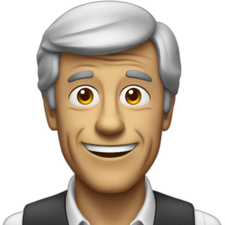 Belmondo smiley emoji