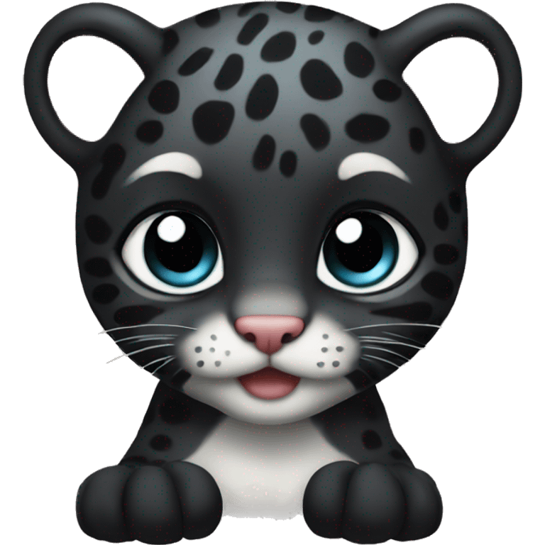 Baby panther emoji