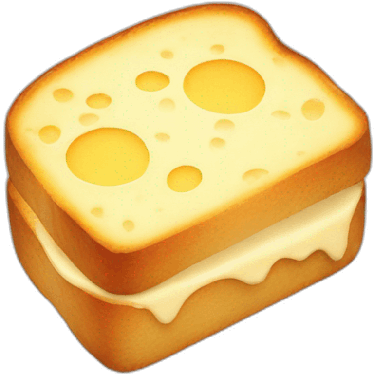 Cheese toast  emoji