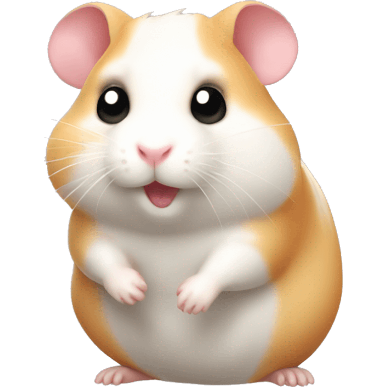 cute ribbon hamster emoji