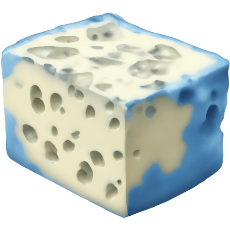 Blue cheese emoji