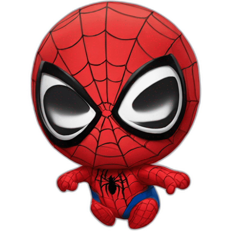 Spider-Man as a baby emoji