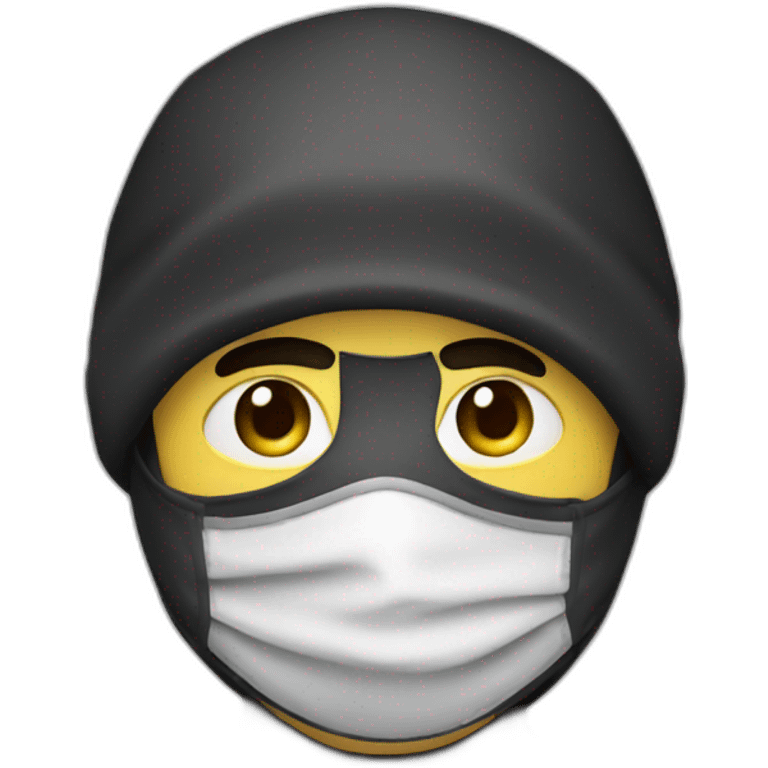 thief in mask emoji