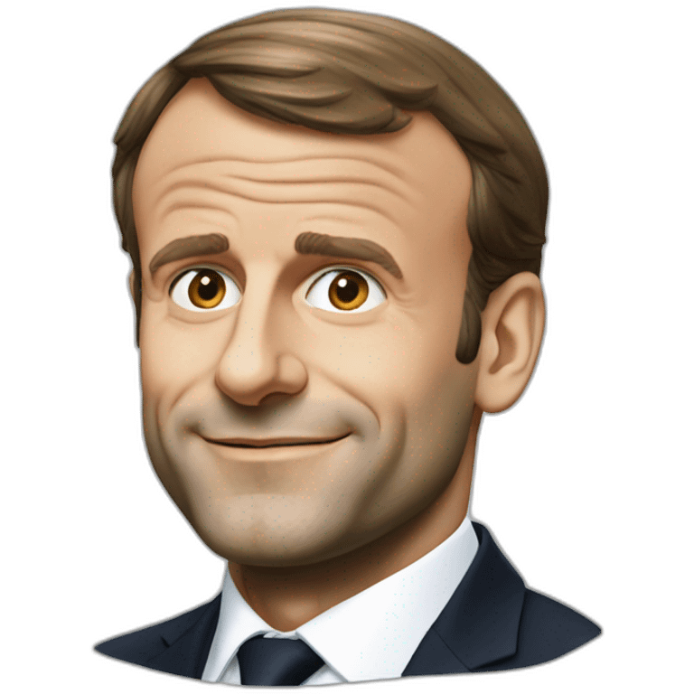 emmanuel macron emoji