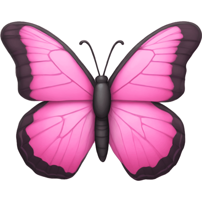 pink butterfly emoji