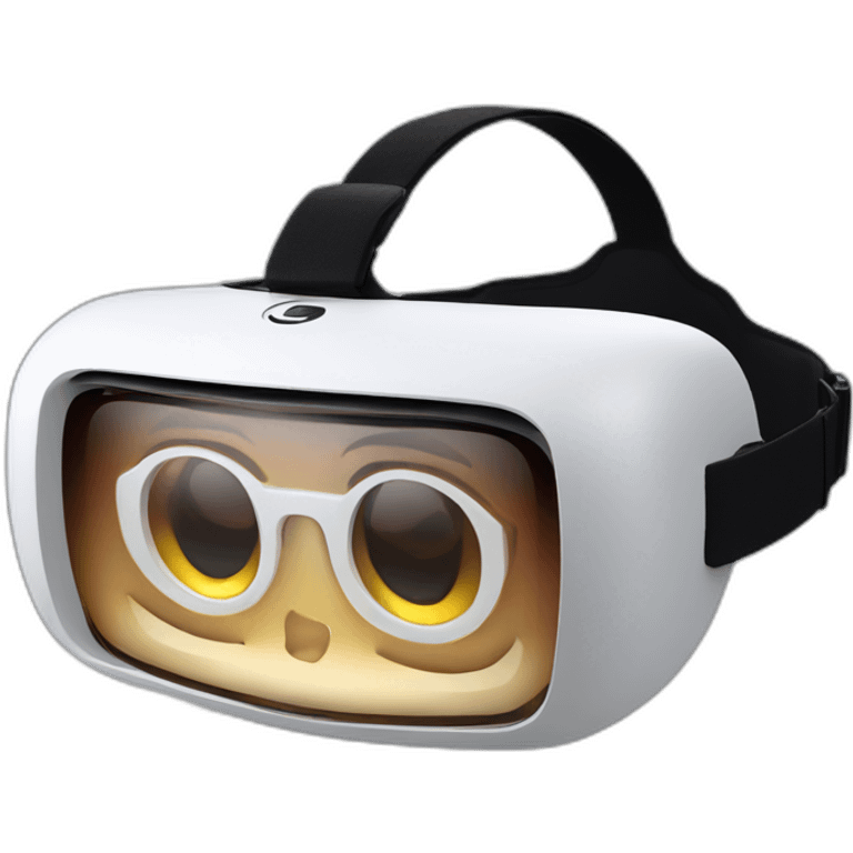 Apple Vision pro vr headset emoji