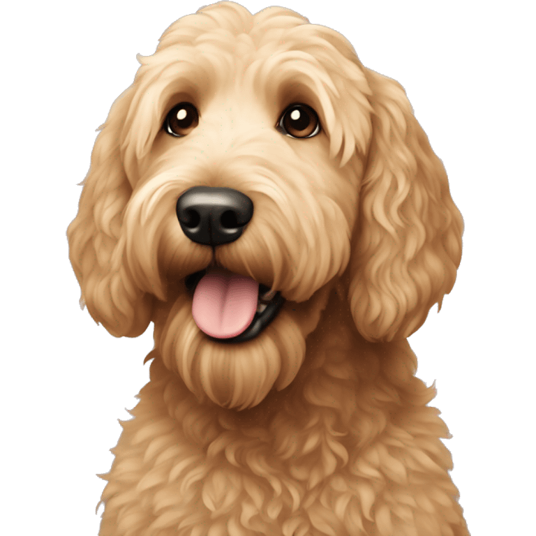 Goldendoodle emoji