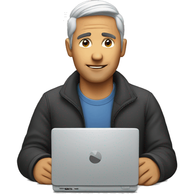 man at the computer emoji