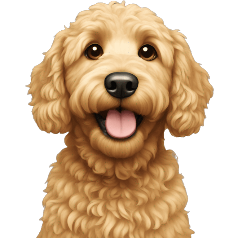 Golden doodle  emoji