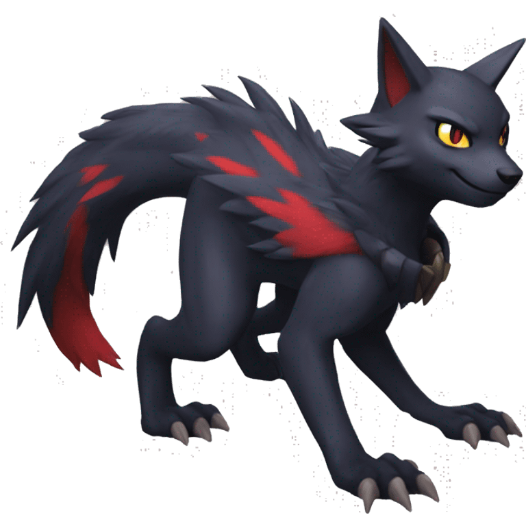 Nargacuga-Litten-Zoroark-Quiana full body emoji