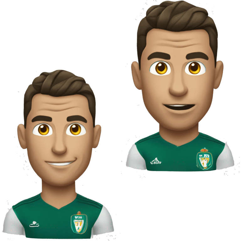 Hacer emoji de cristiano ronaldo haciendo siiiii emoji