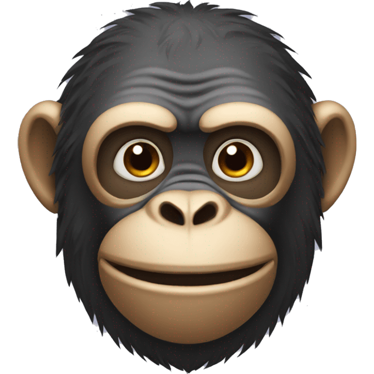 ape with mustache emoji